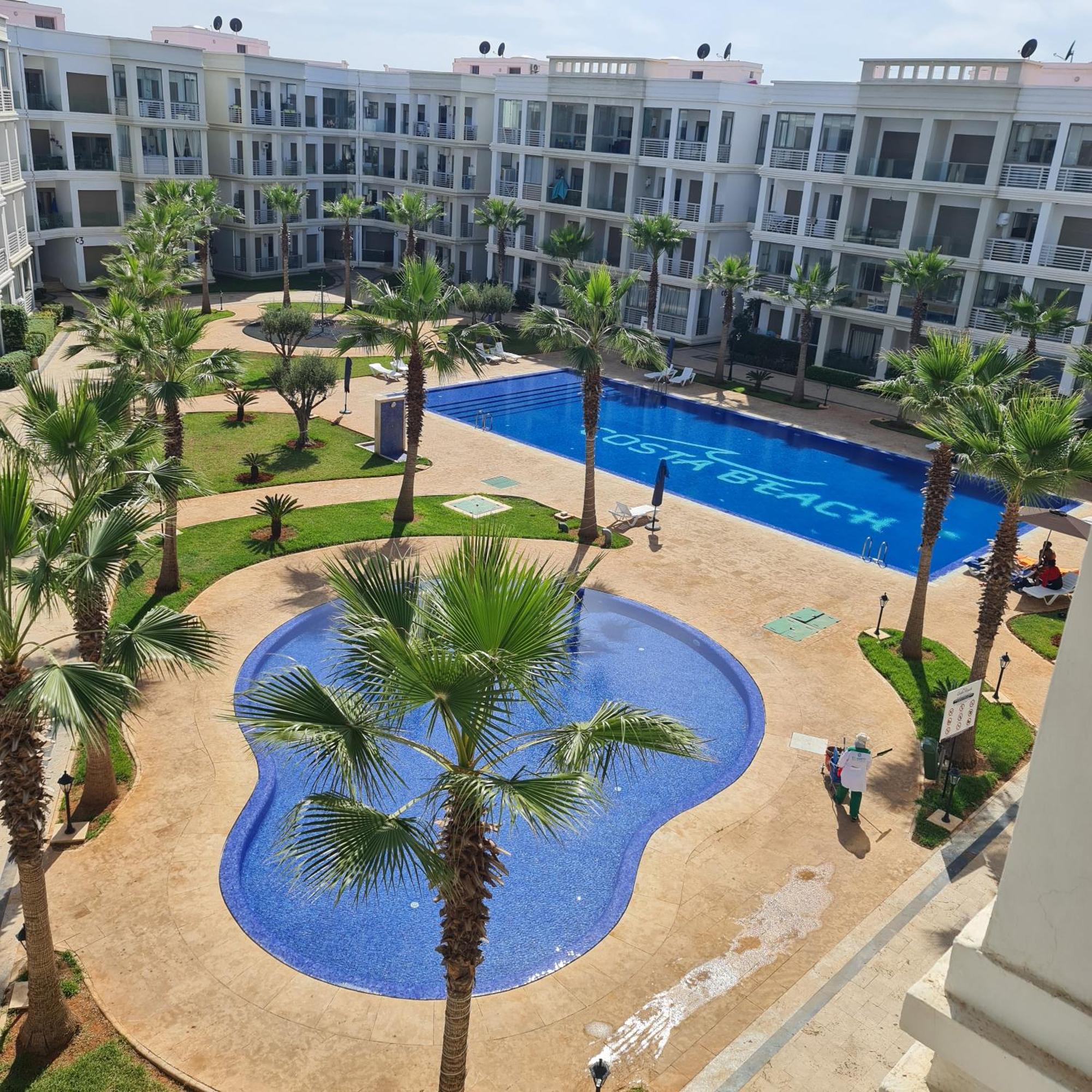 Costa Beach Lux Family Apartment With Pools Buznika Kültér fotó